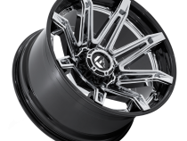 Aluminum Wheels 22X10 Brawl FC401PB 6 On 135 Chrome/Gloss Black Lip 87.1 Bore -18 Offset Fuel Off Road Wheels