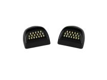 2001-2013 GMC Sierra 2500/3500 LED License Plate Lights Pair, Clear Form Lighting