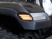 2020-2024 Jeep Gladiator LED Sidemarkers Pair, Smoke Form Lighting