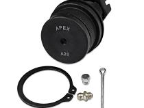 Apex Chassis Heavy Duty Jeep/Chevy/Ford Heavy Duty Ball Joint Kit Fits: 72-88 Jeep CJ/Cherokee/Wagoneer 70-91 Chevy Blazer  74-79 Ford Bronco Heavy Duty Ball Joint Kit Includes 2 Upper &amp;amp; 2 Lower