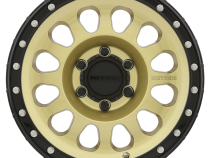 Aluminum Wheels 20x10 MR315 Bolt Pattern 6 On 135 Offset -18 Lip Size 3.27 Gold GD Black Street Loc Method