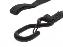 1 Inch x 8' Cam-Lock Tie Down with Soft-Tie 2 Pack Bullring