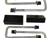 Rear Lift Block and U-Bolt Kit Heavy Duty 1.5 Inch For 05-13 Tacoma SuspensionMaxx