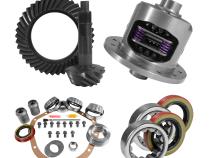 8.875 inch GM 12T 4.11 Rear Ring and Pinion Install Kit 30 Spline Positraction Axle Bearings Yukon Gear &amp;amp; Axle