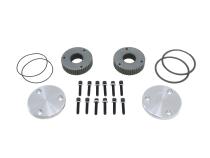 Yukon Hardcore Drive Flange Kit For Dana 44 30 Spline Outer Stubs Non-Engraved Caps Yukon Gear &amp;amp; Axle