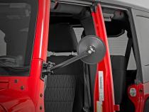 Round Trail Mirror Jeep Wrangler JK/Wrangler Unlimited (2007-2018) Rough Country