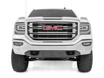 7 Inch Stamped Steel LCA Lift Kit Forged UCA Bracket N3 Struts Silverado/Sierra 1500 (16-18) Rough Country