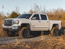 7 Inch Stamped Steel LCA Lift Kit Forged UCA Bracket N3 Struts Silverado/Sierra 1500 (16-18) Rough Country