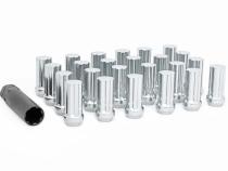 Lug Nut Set M12x1.25 24 Qty Chrome Rough Country