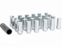 M14 x 1.5 Lug Nut Set of 24 Chrome Rough Country