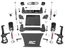 6 Inch Lift Kit Mono Leaf Rear N3 Struts Chevy Silverado 1500 (22-24) Rough Country