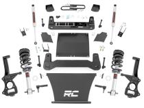 6 Inch Lift Kit Mono Leaf Rear M1 Struts/M1 Chevy Silverado 1500 (22-24) Rough Country