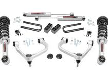 3 Inch Lift Kit Forged UCA N3 Struts Ford F-150 4WD (2021-2026) Rough Country
