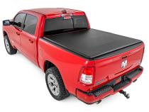 Soft Roll Up Bed Cover 5 Foot 7 Inch Bed No Rambox Ram 1500 (19-26)/1500 TRX (21-24) Rough Country