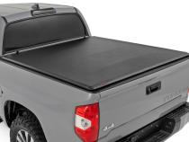 Soft Roll Up Bed Cover 5 Foot 7 Inch Bed Toyota Tundra 2WD/4WD (2007-2021) Rough Country