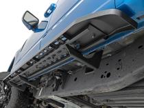 RPT2 Running Board Crew Cab Black Ford F-150/Lightning/F-250/F-350/Raptor (15-26) Rough Country