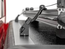 Hard Low Profile Bed Cover 6 Foot 9 Inch Bed Rail Caps Silverado/Sierra 2500HD/3500HD (20-26) Rough Country