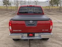 Hard Low Profile Bed Cover 5 Foot Bed Cargo Mgmt Nissan Frontier (05-21) Rough Country