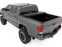 Hard Tri-Fold Flip Up Bed Cover 6 Foot Bed Toyota Tacoma 2WD/4WD (2016-2023) Rough Country