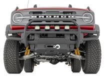 Nudge Bar 4 Inch Round Led (x4) OE Modular Steel Ford Bronco 4WD (21-25) Rough Country