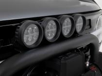 Safari Bar 6.5 Inch Round LED OE Modular Steel Ford Bronco 4WD (21-25) Rough Country