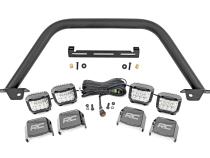 Safari Bar 3 Inch OSRAM (Quad) Wide OE Modular Steel Ford Bronco (21-25) Rough Country