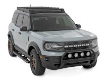 Nudge Bar w/ Tow Hooks 4 Inch Round Led (x4) Ford Bronco Sport (21-24) Rough Country