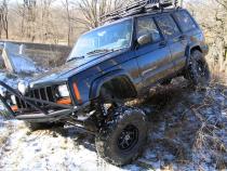4.5 Inch Lift Kit M1 Rear AAL Jeep Cherokee XJ 2WD/4WD (1984-2001) Rough Country
