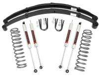 3 Inch Lift Kit RR Springs M1 Jeep Cherokee XJ 2WD/4WD (1984-2001) Rough Country