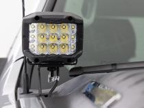 LED Light Kit Ditch Mount 3 Inch OSRAM Wide Chevy 1500 &amp;amp; Silverado/Sierra 2500HD/3500HD (07-14) Rough Country