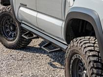 SRL2 Adj Aluminum Step Double Cab Toyota Tacoma 2WD/4WD (2005-2023) Rough Country
