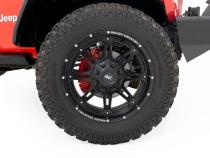 Caliper Covers Front and Rear Red Sport Jeep Gladiator JT/Wrangler JL (18-26) Rough Country