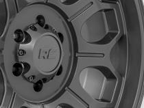 77 Series Wheel One-Piece Gunmetal Gray 20x10 6x135 -25mm Rough Country