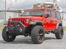 LED Light Kit Cowl Mount 50 Inch Spectrum Single Row Jeep Gladiator JT/Wrangler JL (18-26) Rough Country