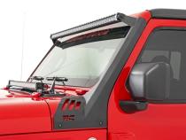 LED Light Kit Windshield 50 Inch Spectrum Dual Row Jeep Gladiator JT/Wrangler JL (18-26) Rough Country
