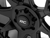 80 Series Wheel One-Piece Semi Gloss Black 20x9 6x135 0mm Rough Country
