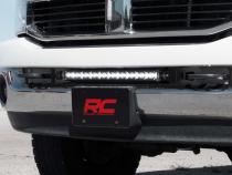 LED Light Kit Bumper Mount 20 Inch Spectrum Single Row Ram 2500 (03-18)/3500 (03-18) Rough Country