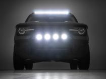 LED Light Kit Roof Rack Mount 40 Inch Spectrum Single Row Ford Bronco Sport (21-26) Rough Country