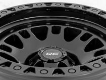 82 Series Wheel One-Piece Semi Gloss Black 17x9 5x4.5 -12mm Rough Country