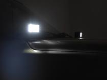 LED Light Kit Ditch Mount 2 Inch Black Pair Amber DRL Chevy Silverado 1500 (99-06) Rough Country