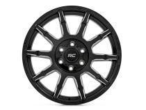 83 Series Wheel One-Piece Gloss Black 17x9 6x135 +0mm Rough Country