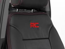 Leather Seat Covers FR Bucket RR 60/40 Chevy/GMC Sierra 1500 (19-25)/Silverado 1500 (19-26) Rough Country