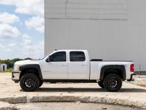 Pocket Fender Flares GAZ Summit White Chevy Silverado 1500/2500HD/3500HD (07-14) Rough Country