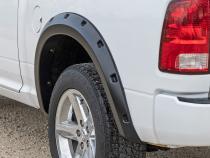 Pocket Fender Flares GW7 Bright White Ram 1500 2WD/4WD (2009-2018 &amp;amp; Classic) Rough Country