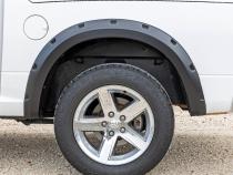 Pocket Fender Flares GW7 Bright White Ram 1500 2WD/4WD (2009-2018 &amp;amp; Classic) Rough Country