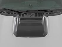 Hood Scoop A3 Space White Ford F-150 2WD/4WD (2021-2025) Rough Country