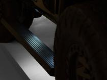 Power Running Boards Dual Electric Motor 4 Door Jeep Wrangler Unlimited (07-18) Rough Country