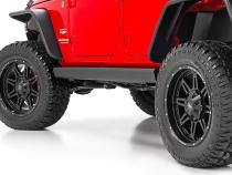Power Running Boards Dual Electric Motor 4 Door Jeep Wrangler Unlimited (07-18) Rough Country