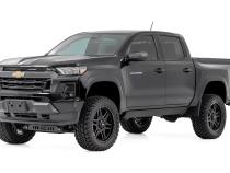 Power Running Boards Dual Electric Motor Crew Cab Chevy/GMC Canyon/Colorado (15-26) Rough Country