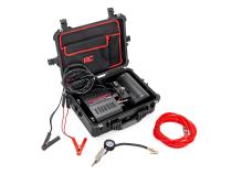 Portable Twin Motor Air Compressor w/Carry Case 12 Volt 150PSI 6.16 CFM Rough Country